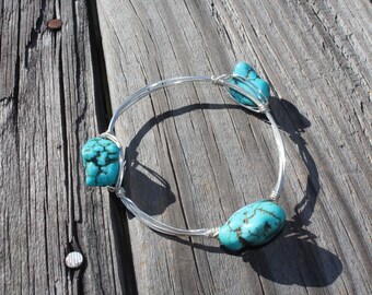 Turqouise Bangle Bracelet