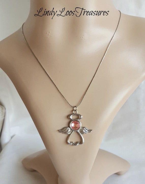 angel pendants necklaces