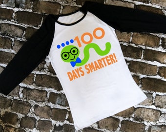 100 days of school shirt, 100th day of school, 100 day of school shirt, 100 Days Boy, 100 days of school,caterpillar shirt, 100 Days Smarter