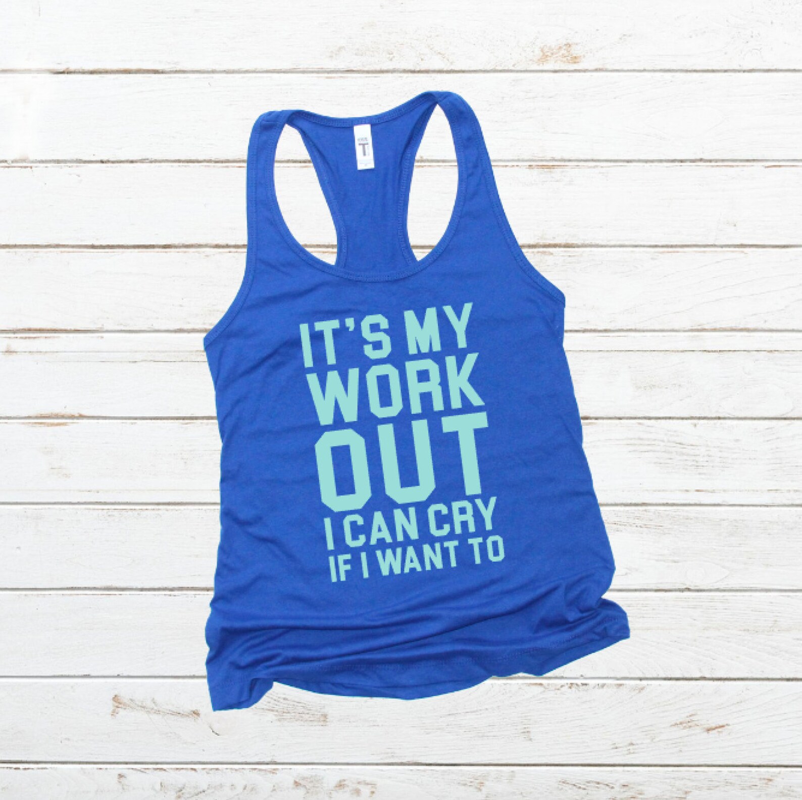 It's My Workout I can Cry If I Want To / Funny Workout Etsy