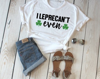 Eu nem leprecan, camiseta do dia de São Patrício, camiseta do dia de São Patrício, camiseta do dia de São Patrício feminina, dia de São Patrício, camiseta do dia de São Patrício, duende