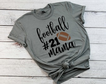 Fußball Shirt personalisiert / Fußball Mom / Fußball Mom Shirts / Fußball Shirt / Fußball Mom Tshirt / Fußball Tshirt / Fußball Mama