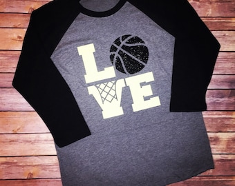 Camicie da basket, camicia da basket, camicia da basket amore, basket raglan mamma, basket amore raglan,