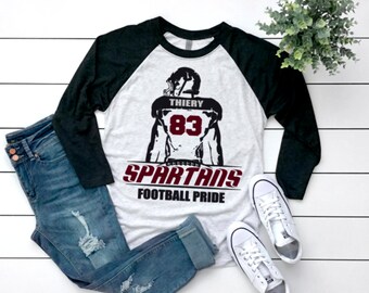Personalisiertes Fußball T Shirt / Personalisiertes Fußball Shirt / Fußball Oma / Fußball Mama / Team Pride / Custom Sports Shirt / Fußball Tee