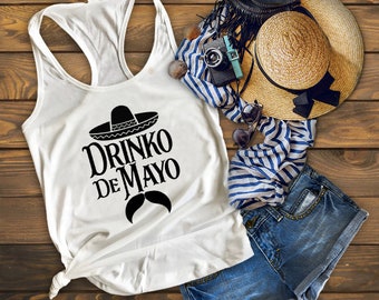 Drink de Mayo / Chemise à boire / Chemise tequila / Chemise Fiesta / Cinco De Mayo Shirt / Chemise mexicaine / Chemise de vacances / Margarita