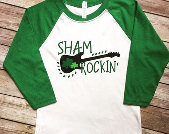 St Patricks Day, St Patricks Day Shirt, St Patricks Day Boy, St Pattys Day Shirt, Shamrock Shirt, St Pattys Day Girl,sham Rockin' Shirt,boy