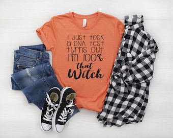 I Just Took A DNA Test / Lizzo Shirt / 100 Percent T Shirt / Funny Tshirt / Halloween T Shirt / Halloween Costume Women / Gift for Her