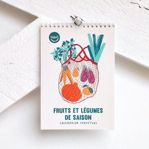 EU - Perpetual Calendar Seasonal Fruits and Vegetables