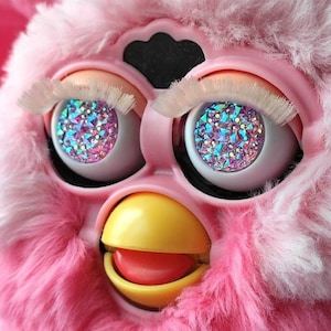 R-03 14mm MANY COLORS Shiny Rhinestones eye chips for Furby Iridescent Furby eyes