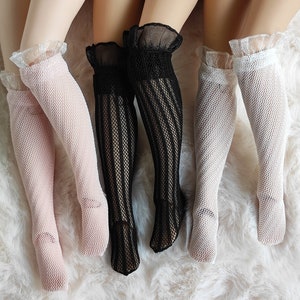 Socks for Blythe doll Lace socks Knee socks Blythe doll socks ob24 doll socks ob22 Obitsu Azone doll socks