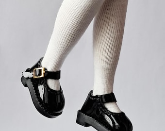 N13 2.7cm BLACK for original Takara Blythe doll shoes Neo Blythe doll low shoes ob22 doll shoes Mary Jane shoes for 1:12 dolls