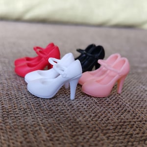 T16 FOUR COLORS Black White Pink Red Blythe doll shoes Blythe doll low shoes doll shoes ob22 Obitsu Azone doll shoes 1/6