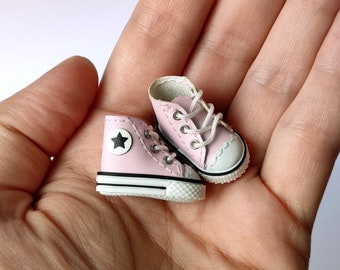K07 PINK Gumshoes para muñecas Zapatillas para muñeca Blythe Zapatos Blythe Zapatos para muñeca ob22 Zapatos Obitsu Azone