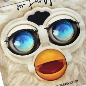 F3 - 15mm Cute ye chips for Furby Furby eyes Anime toy eyes