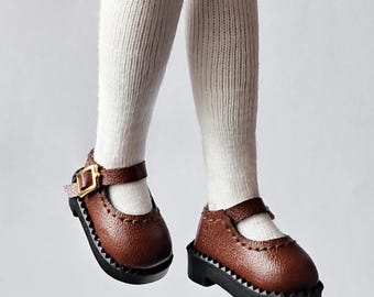 N13 2,7 cm MARRÓN para zapatos de muñeca Takara Blythe originales Zapatos bajos para muñeca Neo Blythe Zapatos de muñeca ob22 Zapatos Mary Jane para muñecas 1:12