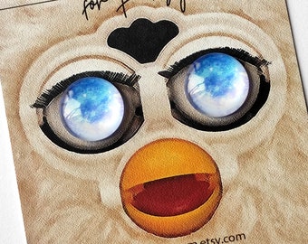 F2 - 9 COLORS 15mm Cute Eye Chips for Furby Furby Eyes Anime Toy
