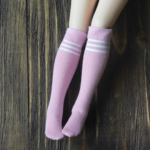 SIX COLORS - SOCKS for Blythe doll knee socks Blythe doll socks ob24 doll socks ob22 doll socks