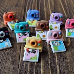 9 COLORS - 1/6 CAMERA for dolls - photo camera for doll, camera miniature for doll room