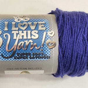 Hobby Lobby I Love This Yarn Antique Teal 7 Oz Acrylic AT566 