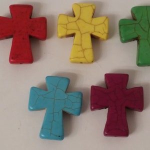 Set of 5 Cross Magnets