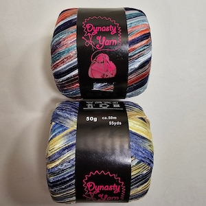 Dynasty Osaka Ribbon Yarn, 50g, 55y/50m, 100% Nylon