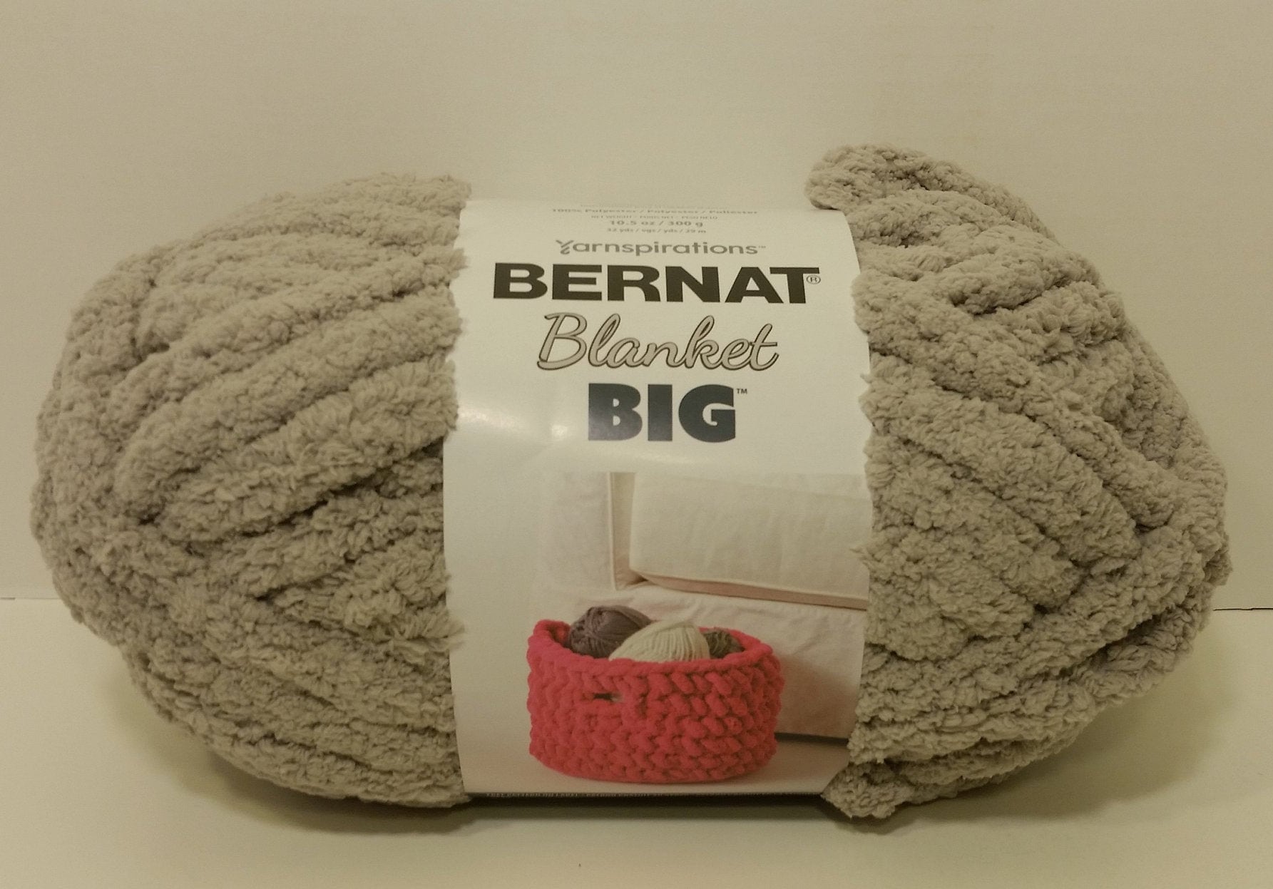 Bernat Blanket Big Ball Yarn, Almond