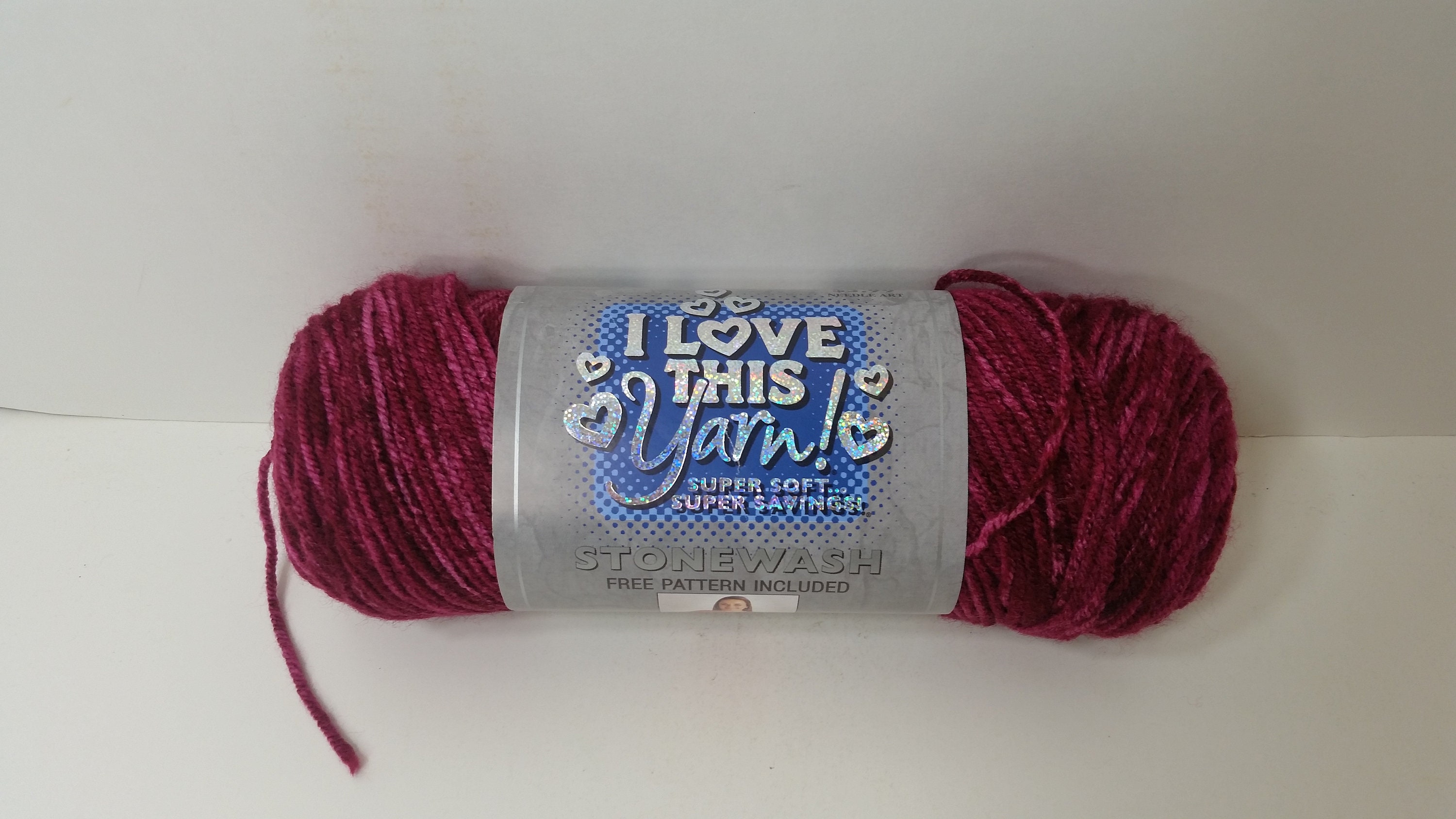 1 Skein (6 Skeins Available) I Love This Yarn Stonewash