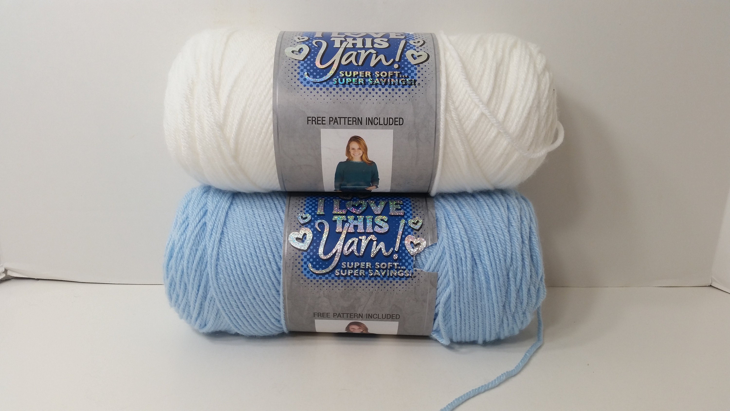 SALE Wool-Blend Yarn Set, Wool Partial Skein Pack, Wool & Wool-Blend, LOT  OF 4