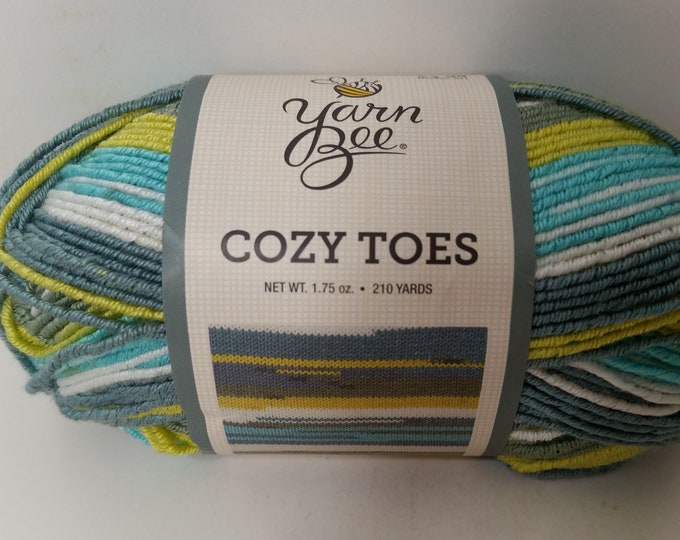 1 Skein 2 Skeins Available Yarn Bee Cozy Toes Sock Yarn Etsy