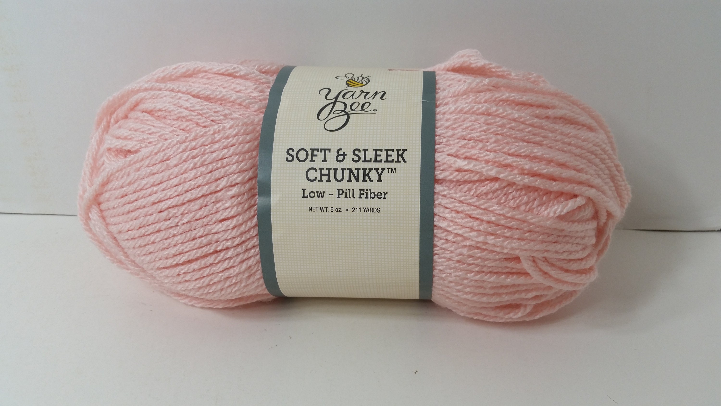 1 Skein (18 Skeins Available) Yarn Bee Soft & Sleek Chunky 1 Skein (18 Skeins Available) Yarn Bee Soft & Sleek Chunky