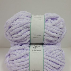 1 Skein (4 Skeins Available) Baby Bee Cuddly One Yarn, Sugarplum, 8oz/226g, 33yds/31m, Jumbo 7