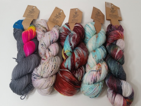 1 Skein 15 Skeins Available From 5 Colors, Some Are Untwisted