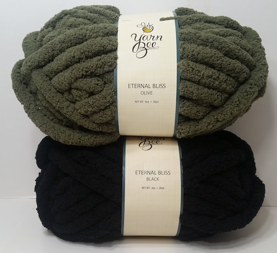 1 Skein 5 Skeins Available in Black Yarn Bee Eternal Bliss Yarn