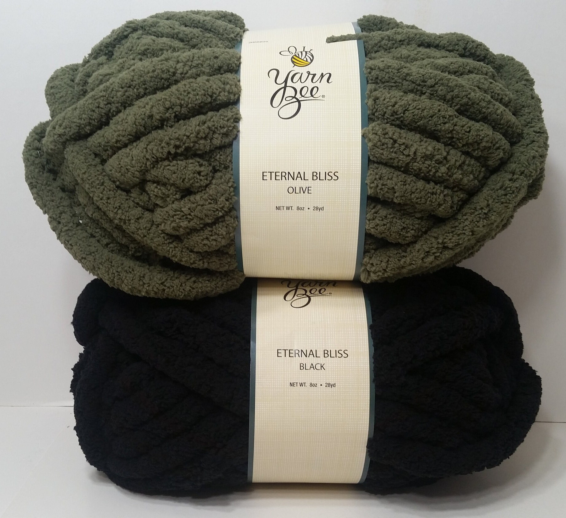 Yarn Bee, Other, Nwt Lot Of 2 Yarn Bee Chunky Yarn Crochetknitting Eternal  Bliss Sage