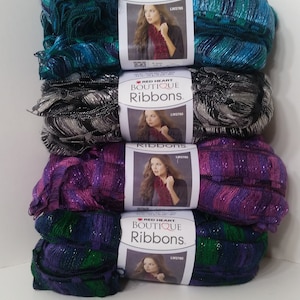 Red Heart Boutique Ribbons-garen, 3,5 oz, 42 yds