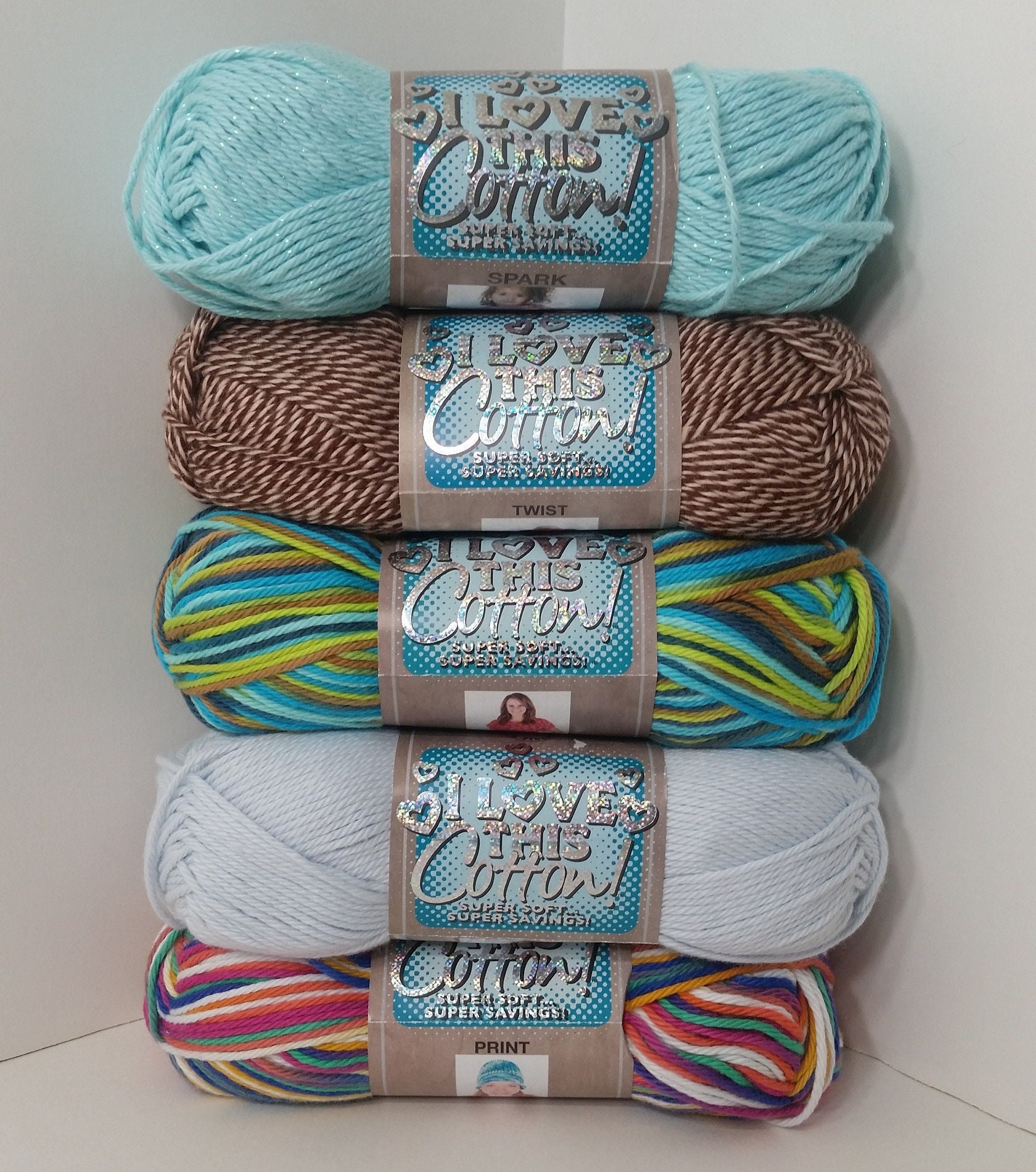 I Love This Cotton Yarn Variety Pack, Hobby Lobby