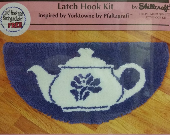 Shillcraft Latch Hook Rug or Wall Hanging Kit 6702 Etsy