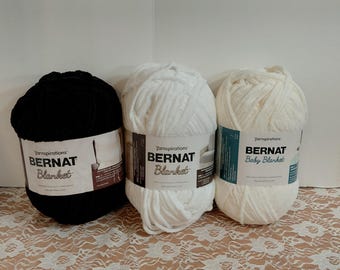 Bernat Blanket Yarn: Super Bulky 6, 10.5oz/220 yds