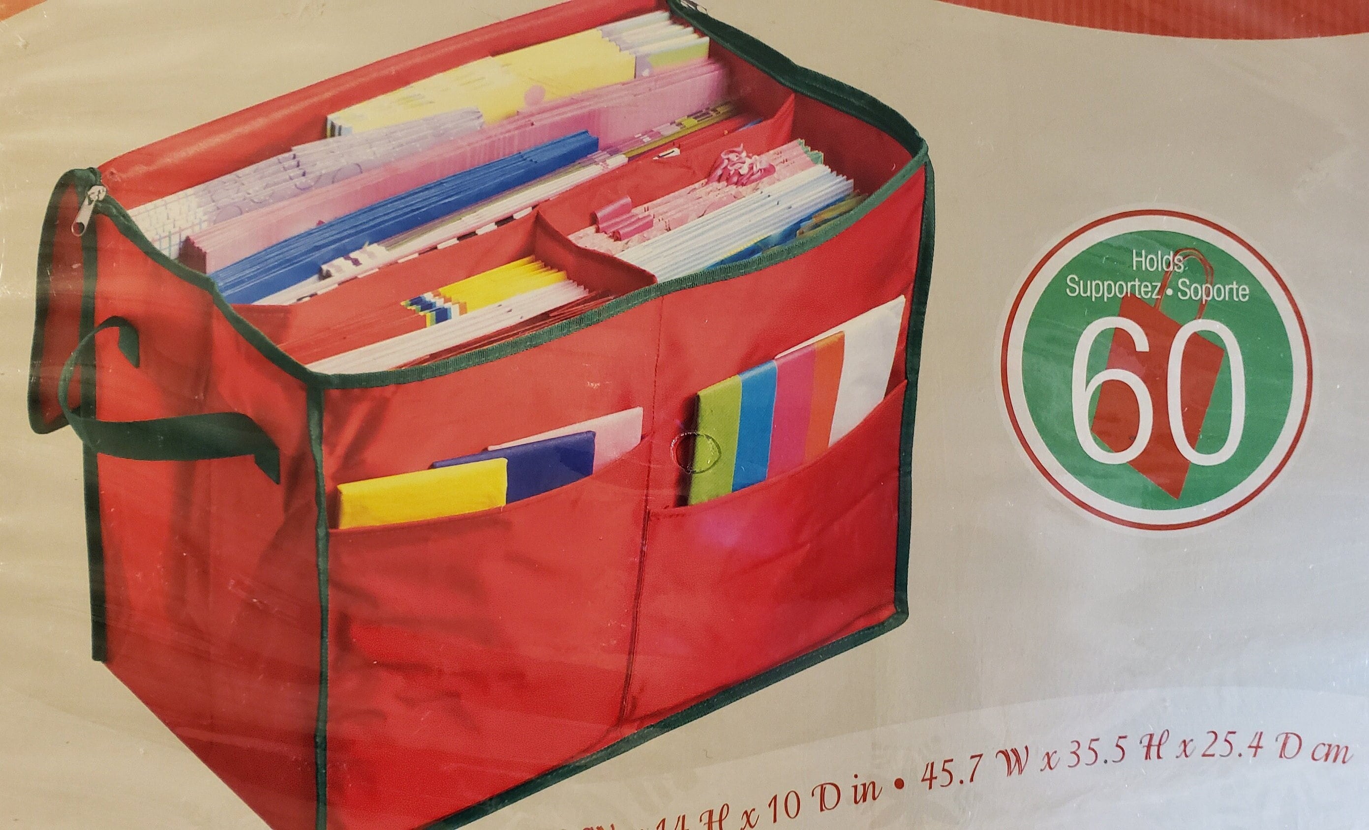 Gift bag storage tote by rubbermaid hotsell