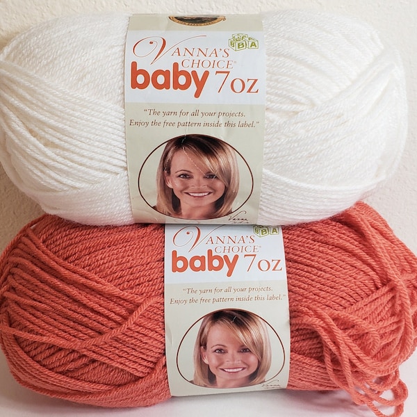 Vanna White Yarn Etsy