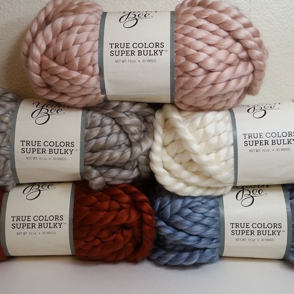 Yarn Bee True Colors Yarn Etsy