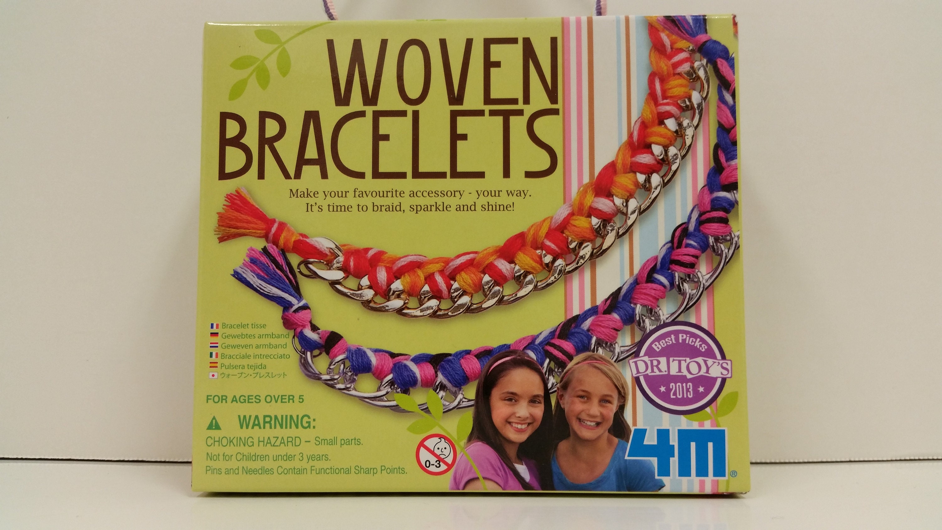 Bracelet Making Kit Toys for for Teen Girls, Ages 6 7 8 9 10 11 12 Year Old  Girl Birthday or Party Present Arts and Crafts String Bracelet 