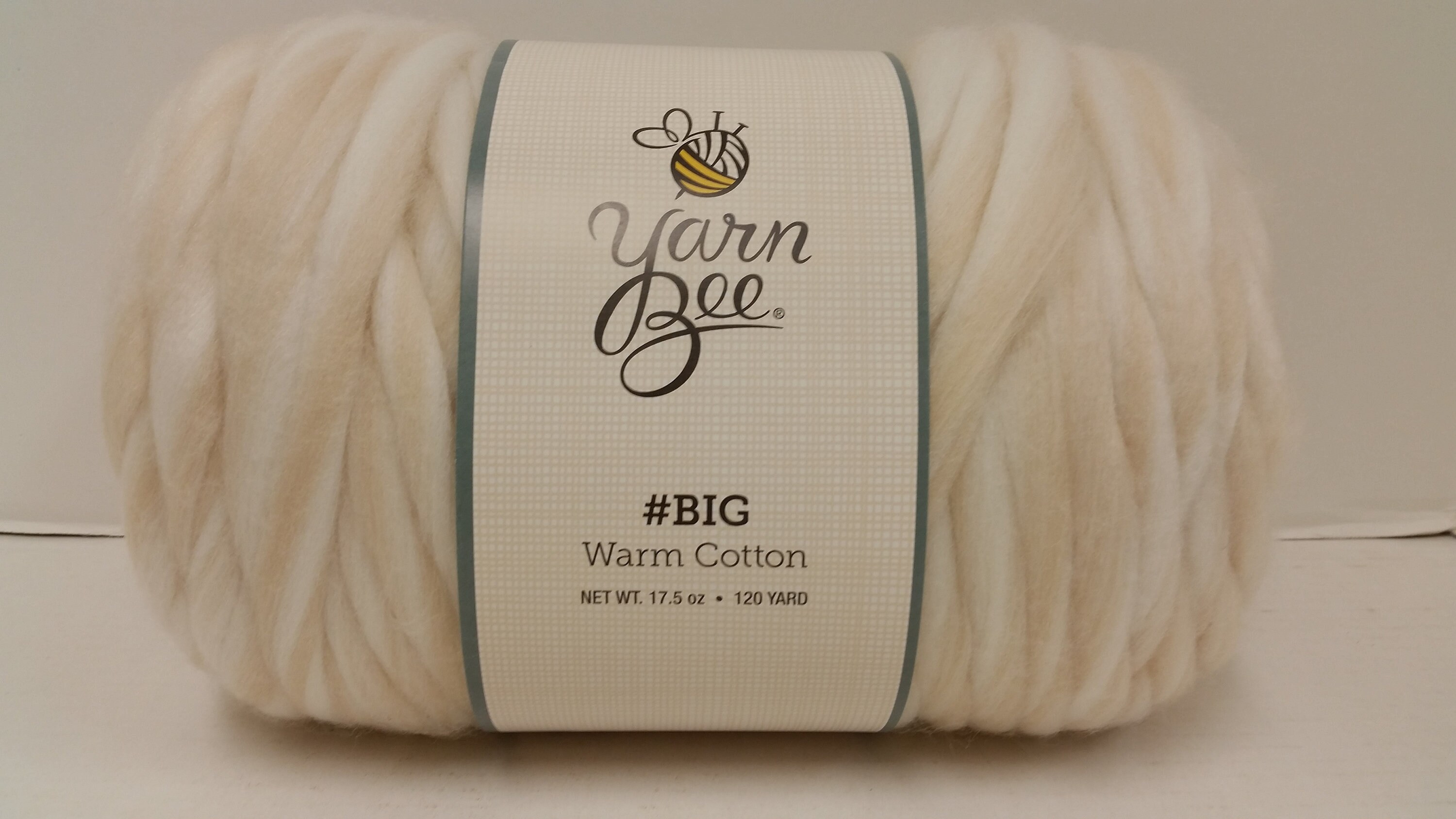 Yarn Bee COTTON XXL #5 Bulky Weight Yarn Skein - Color Shale