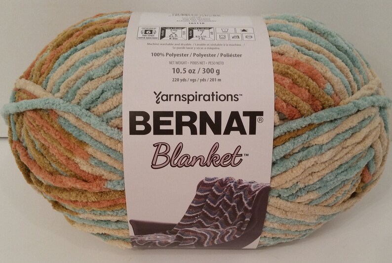 1 Skein 7 Skeins Available Bernat Blanket Yarn Sailors Etsy