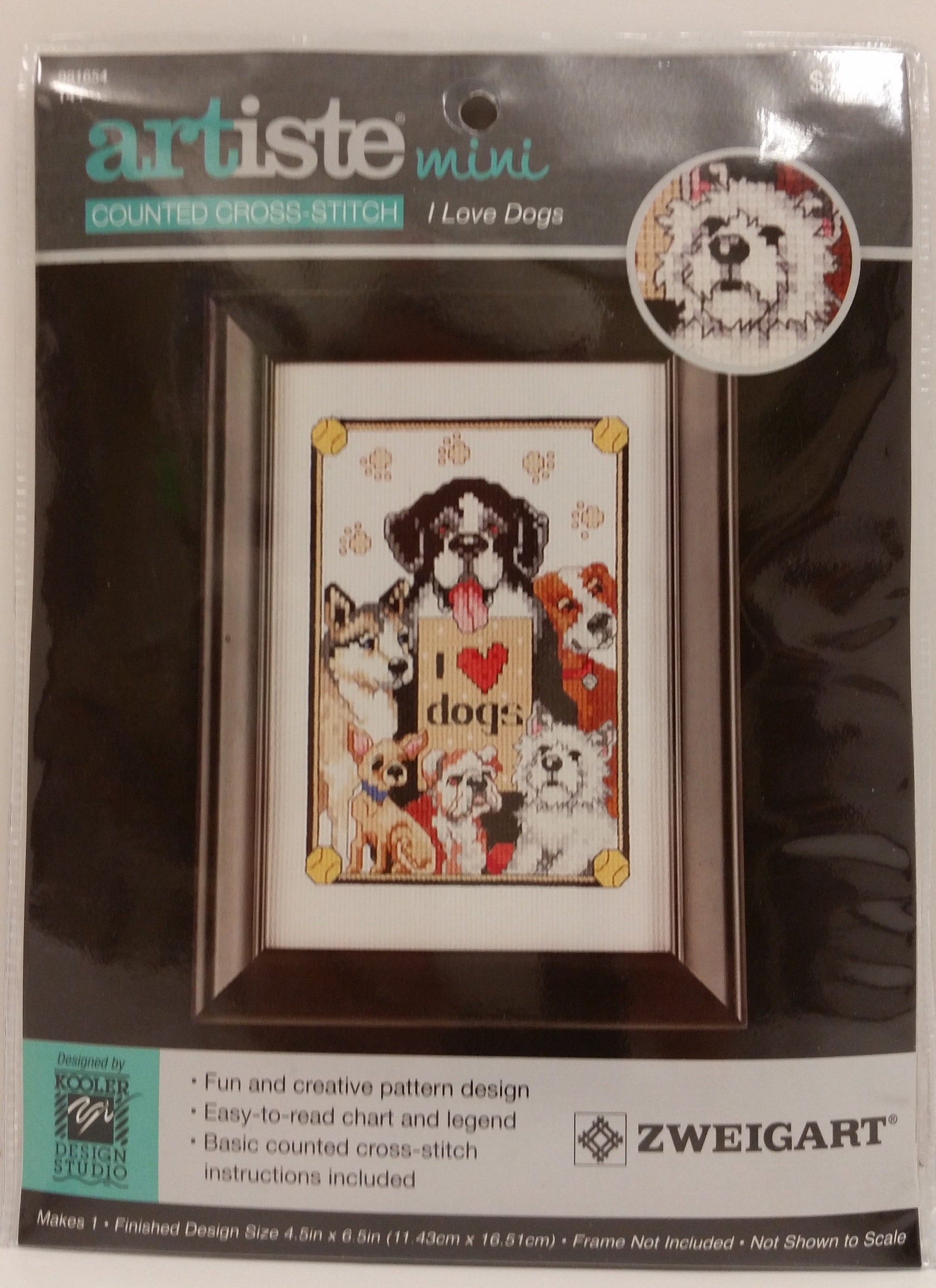 Artiste Zweigart Counted Cross Stitch Kit 981654 i Love Etsy