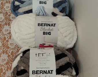 Bernat Blanket Big Yarn: 3 Colors, Jumbo 7 (10.5oz/32yds)