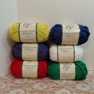 Scrub-Ology Scrub it! Yarn, 3oz, Bulky 5