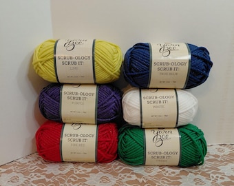 Scrub-Ology Scrub it! Yarn, 3oz, Bulky 5