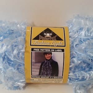 Phentex Fashion Eight Yarn: Baby Blue, Bulky 5