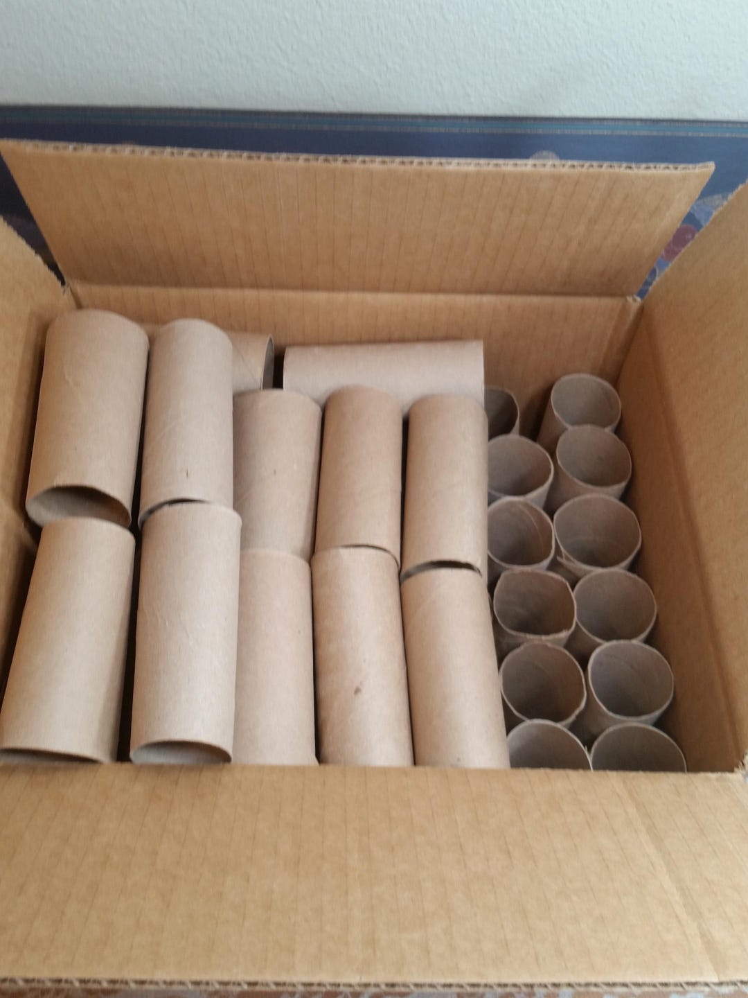 Generic 25pc Fireworks Paper Cardboard Tubes 3/4"" X 4"" X